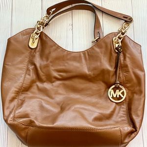 Michael Kors Tan Leather Purse